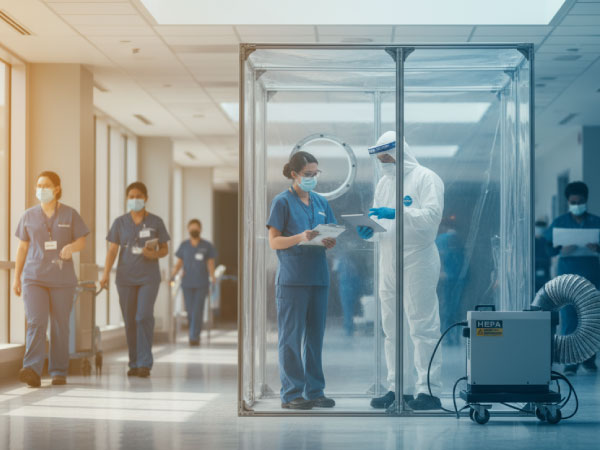 Anonymised healthcare project showcasing live ward and clinical refurbishments