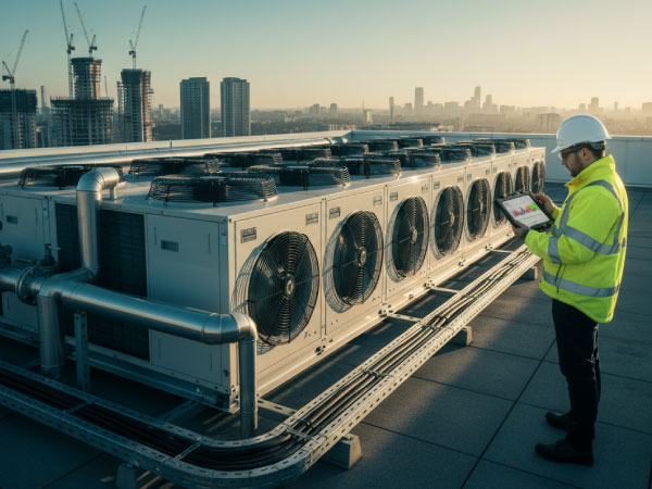 Anonymised MEP project showcasing plant room resilience and staged changeovers